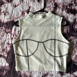Corset Seam crop top